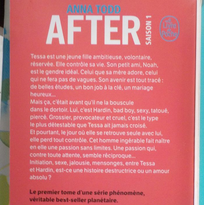 After tomes 1 2 3 de Anna Todd Le livre de poche - photo numéro 2