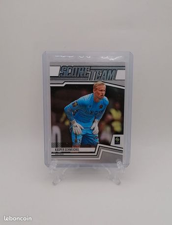 Carte Panini score Ligue 1 2022-23 Score Team Kasper Schmeichel n°19.