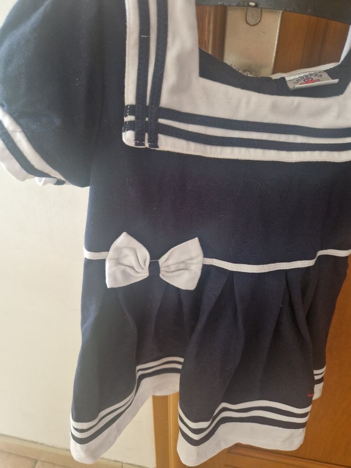Robe style marin bleu 6 mois - photo numéro 4