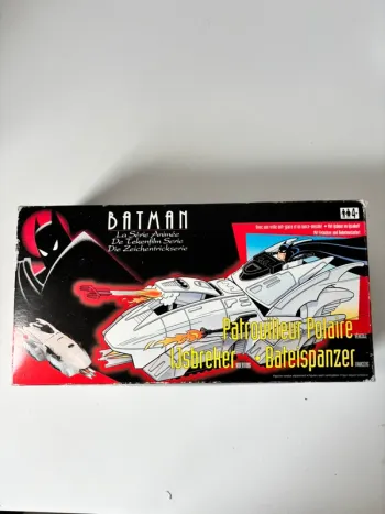 Véhicule voiture Batman figurine vintage complet Kenner la série animée , patrouilleur polaire