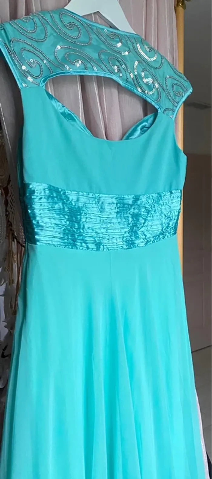 # Splendide robe longue de soirée💒 # - photo numéro 3