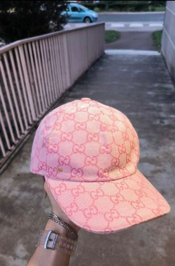 Casquette gucci rose