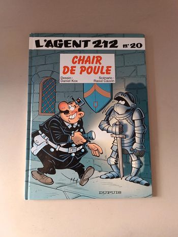 L'Agent 212 numéro 20 chair de poule Cauvin Dupuis