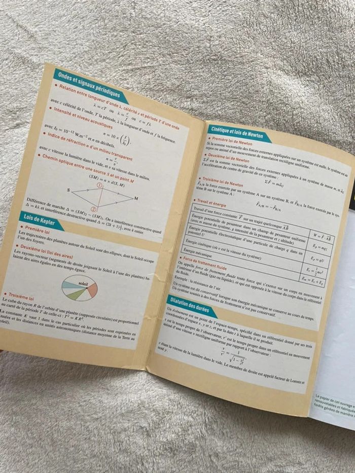 Livre manuel scolaire prépa bac terminale S (physique chimie) - photo numéro 4