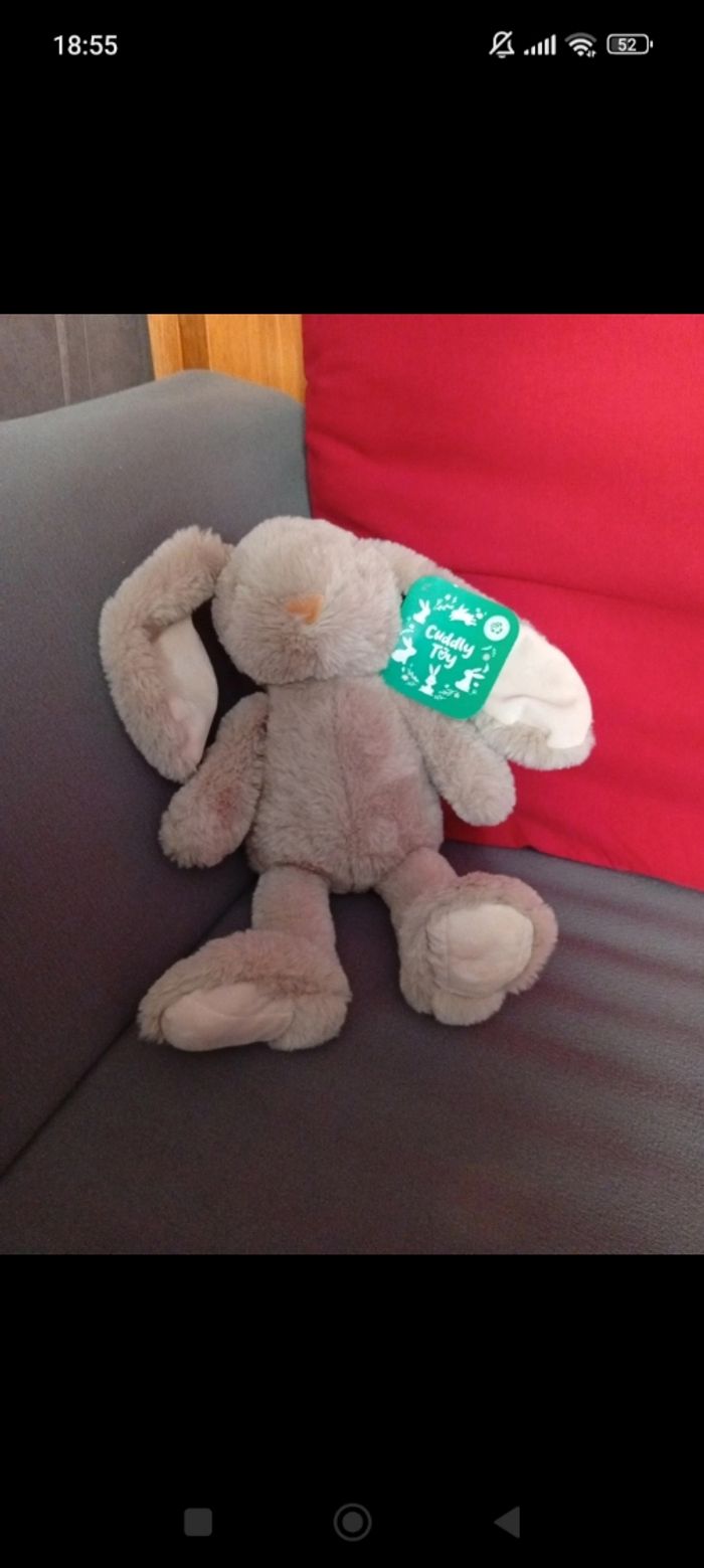 Peluche lapin personnalisable - photo numéro 2