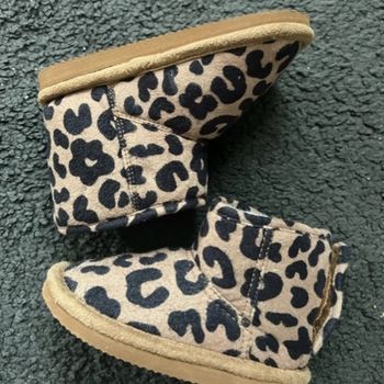 Boots léopard 🐆 pour petite fille