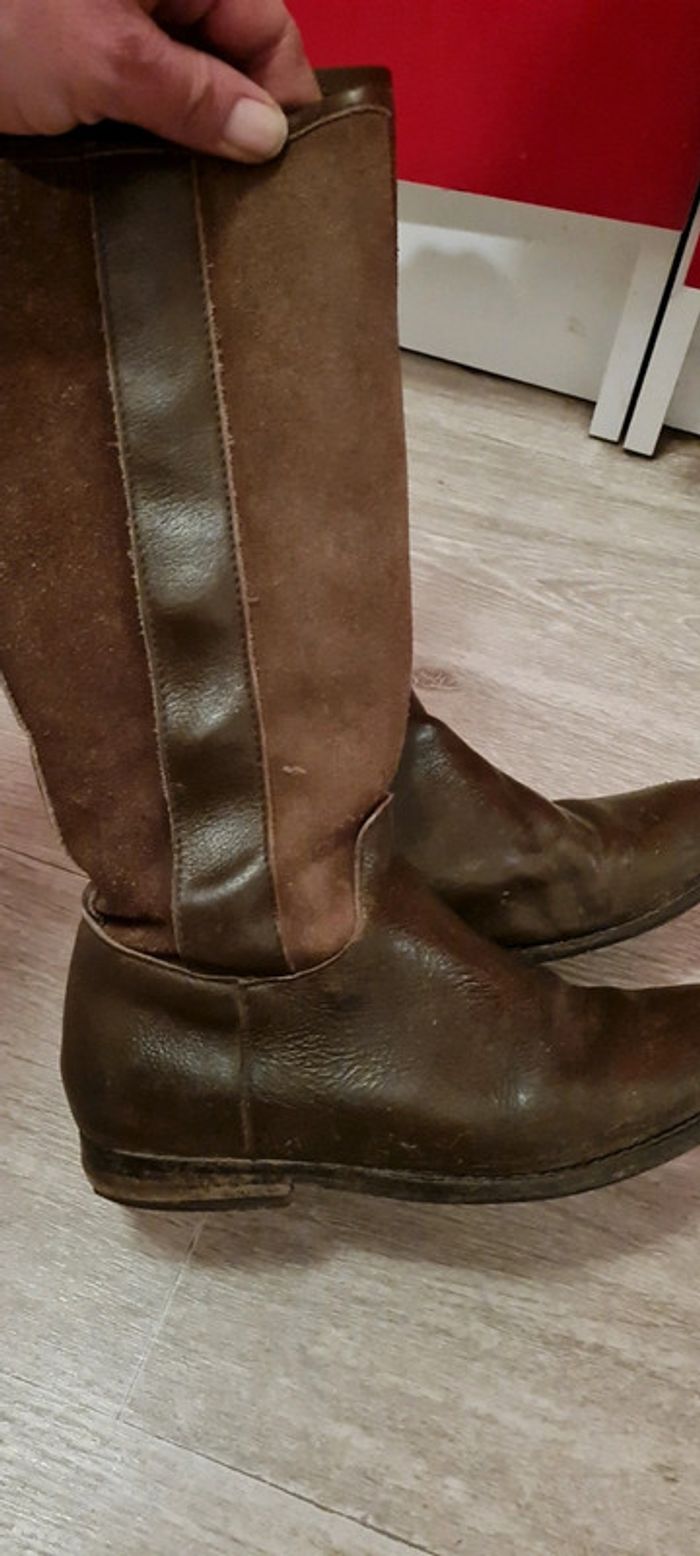 Bottes cuir - photo numéro 3