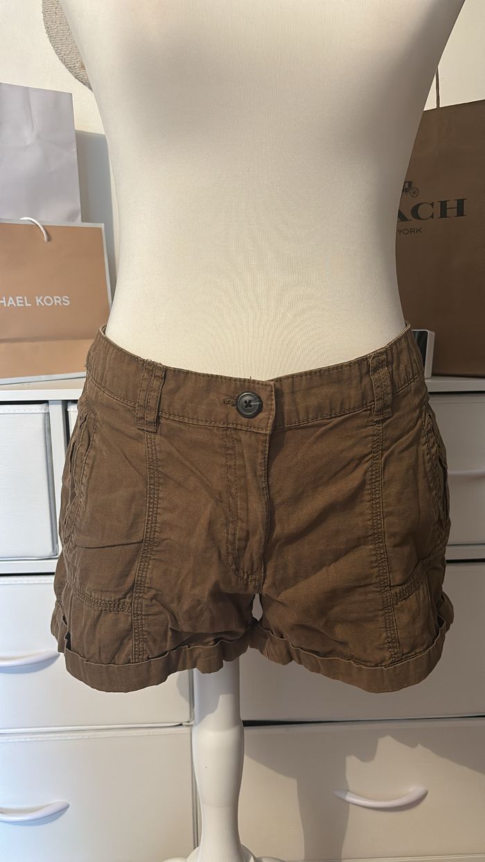 Short marron style cargo H&M T38