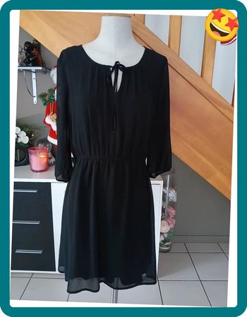 Robe Chic Noire Taille XL🌿💝