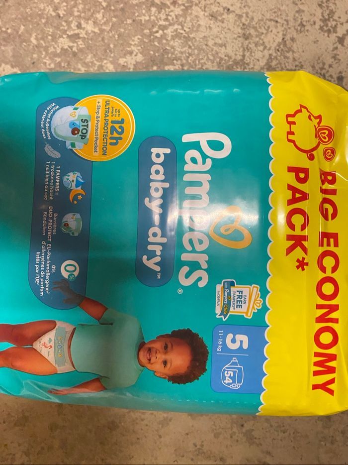 Pampers taille 5