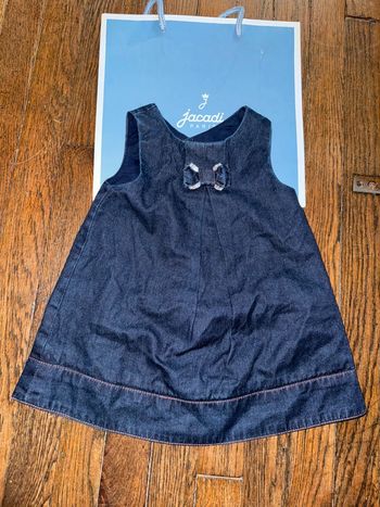 Robe denim Jacadi 6 mois