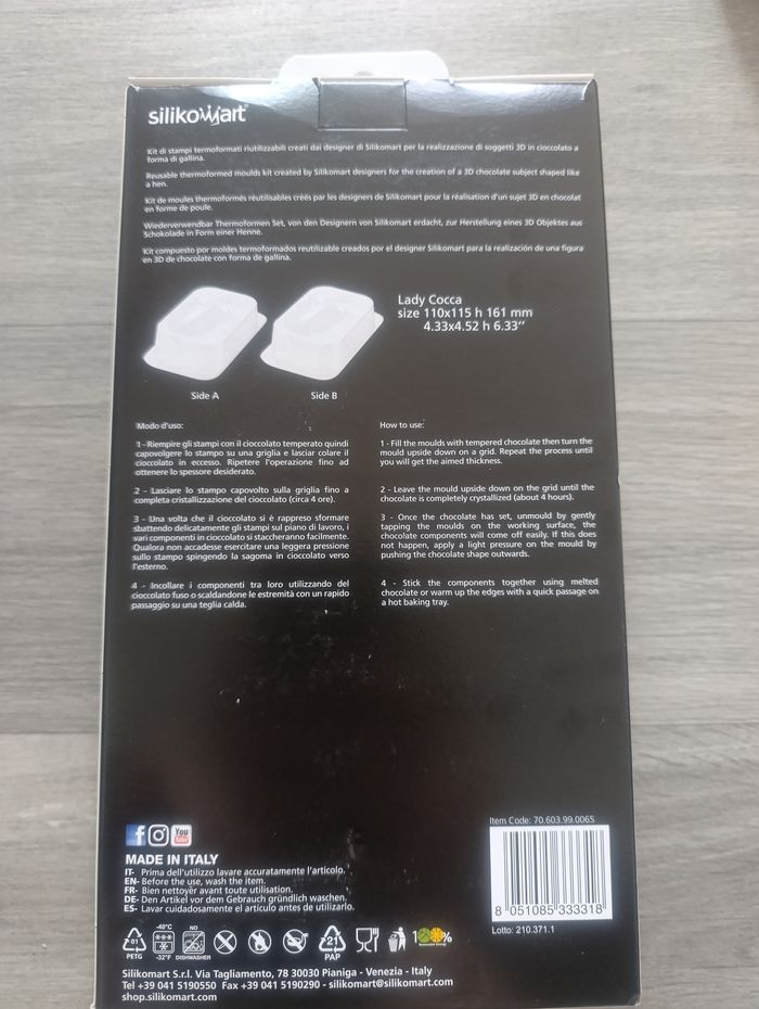 Moule poule silikomart - photo numéro 2