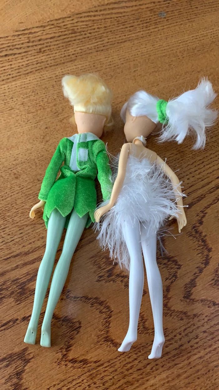 Lot de 2 poupée fée clochette - photo numéro 2