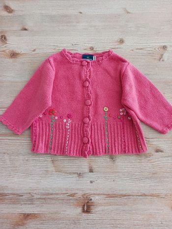 Gilet fille orange 6 mois Sergent Major