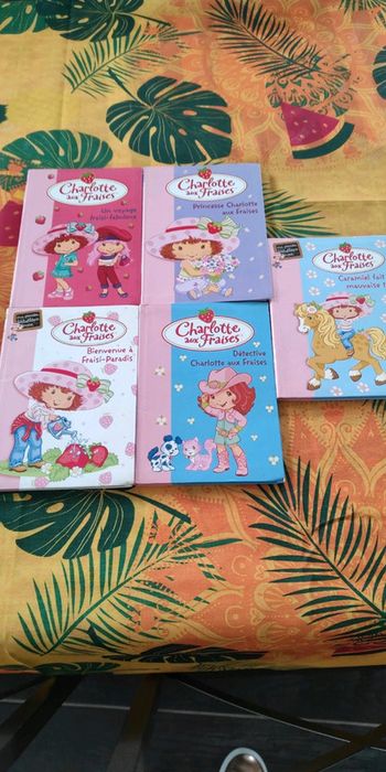 Lot Livre Charlotte aux fraises