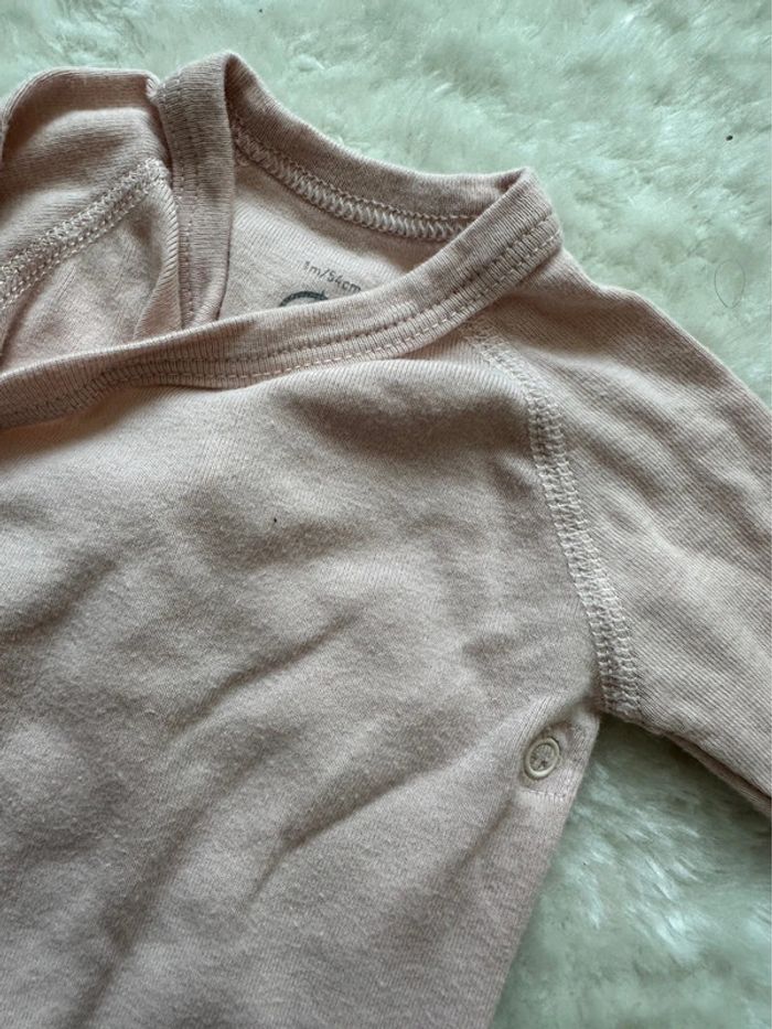 Lot de 3 body manches longues | Taille 1 mois - photo numéro 3