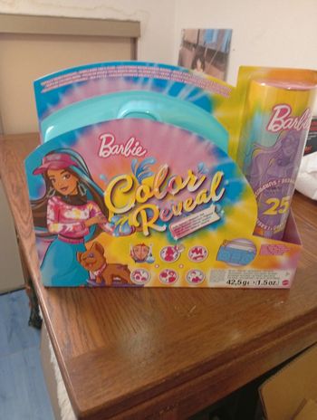 Barbie reveal 25 surprises tie dye fluo neuf dès 3 ans
