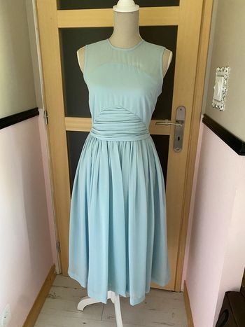 Robe de cérémonie bleu ciel