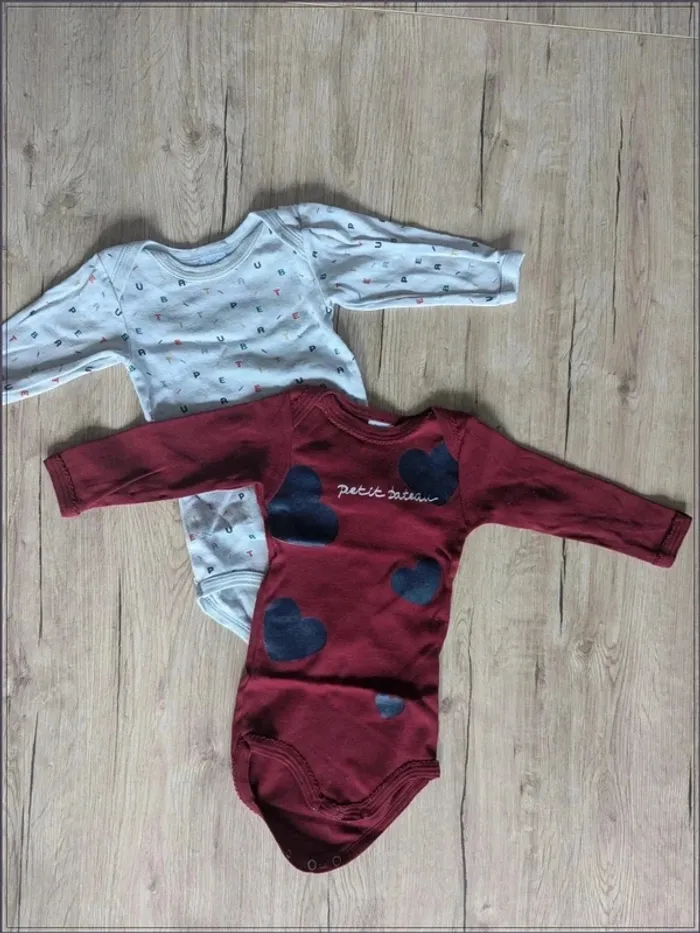 Lot de 2 bodies