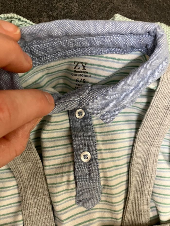 Ensemble 3 pièces garçon 6/9mois - photo numéro 8