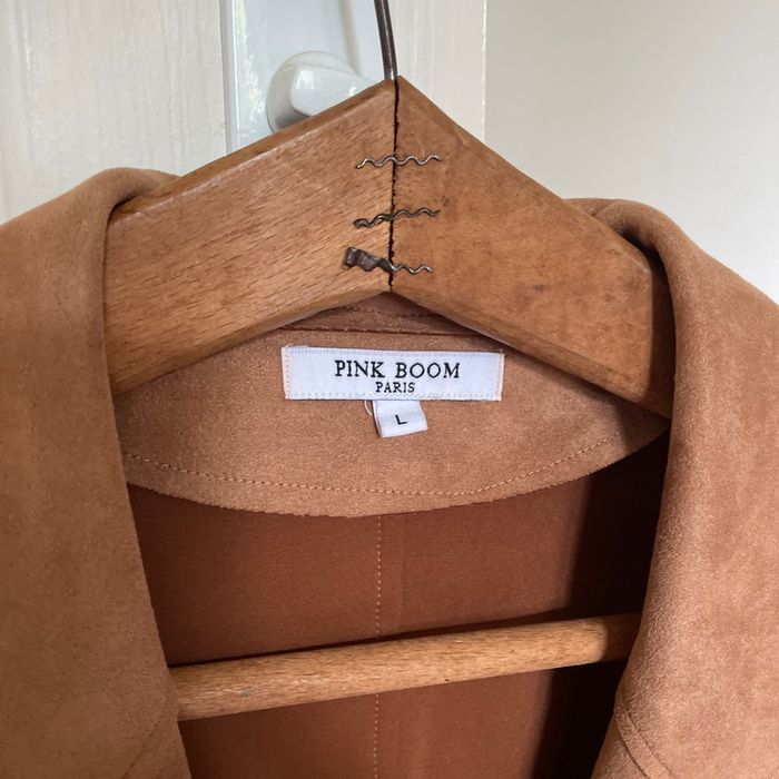 Veste suédine camel - photo numéro 3