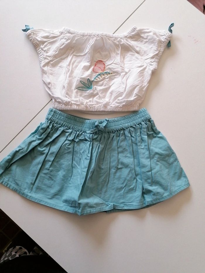 Ensemble jupe été 6 mois