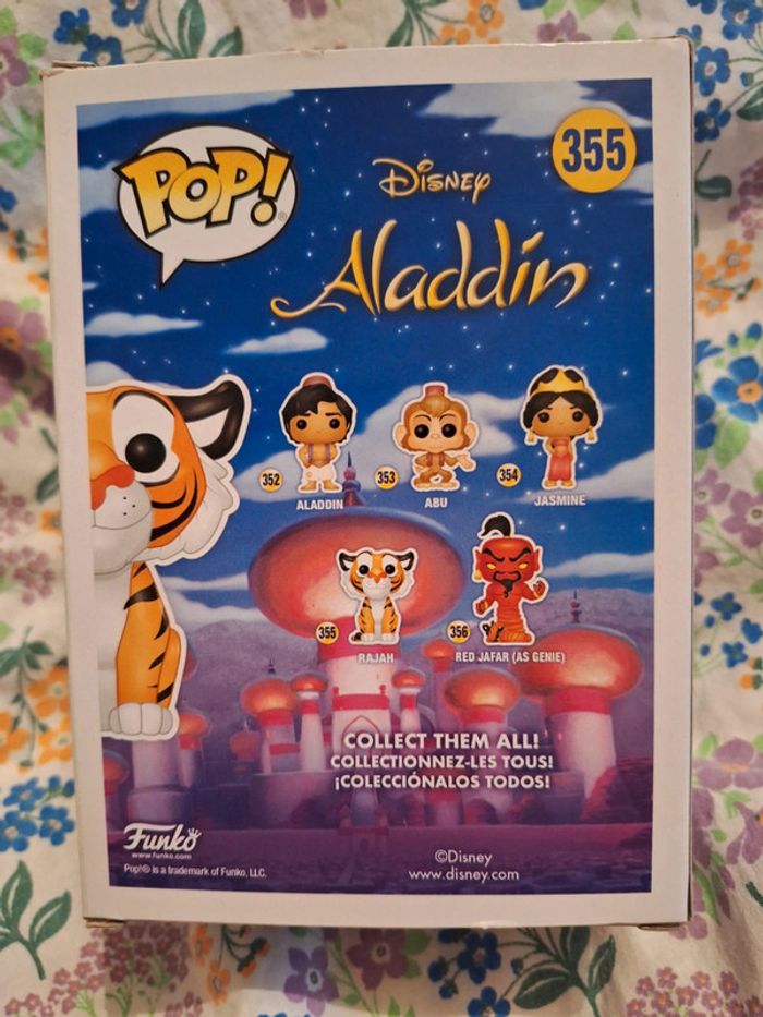 Funko pop Disney aladdin rajah 355 - photo numéro 2