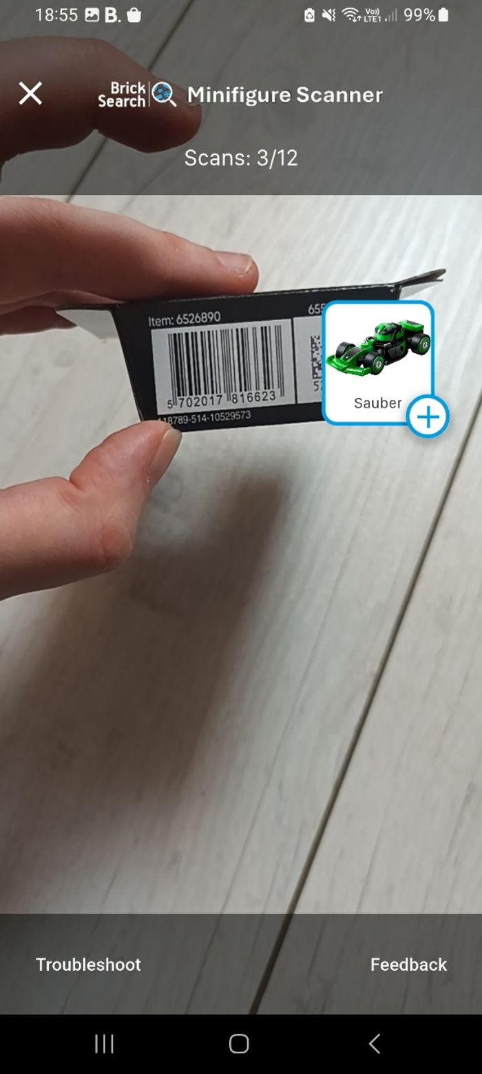 Lot de 6 voitures F1 lego - photo numéro 6