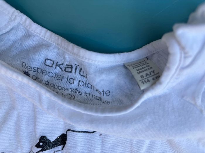 T shirt t 6 ans 114cm - photo numéro 2