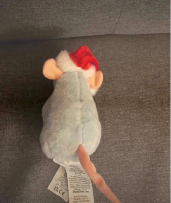 Peluche aimantée Rémy Noël Disneyland Paris ratatouille Disney pixar - photo numéro 3