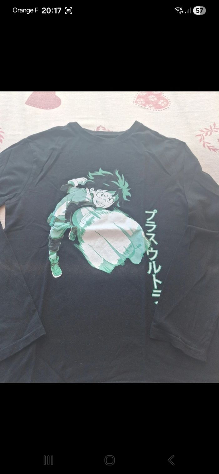Tee-shirt manches longues My Hero Academia XXS - photo numéro 2