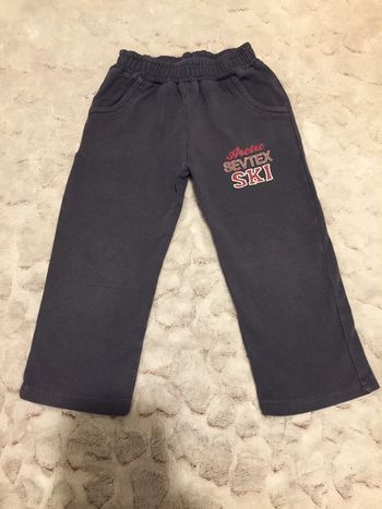 Pantalon jogging bleu gris - T . 3 ans