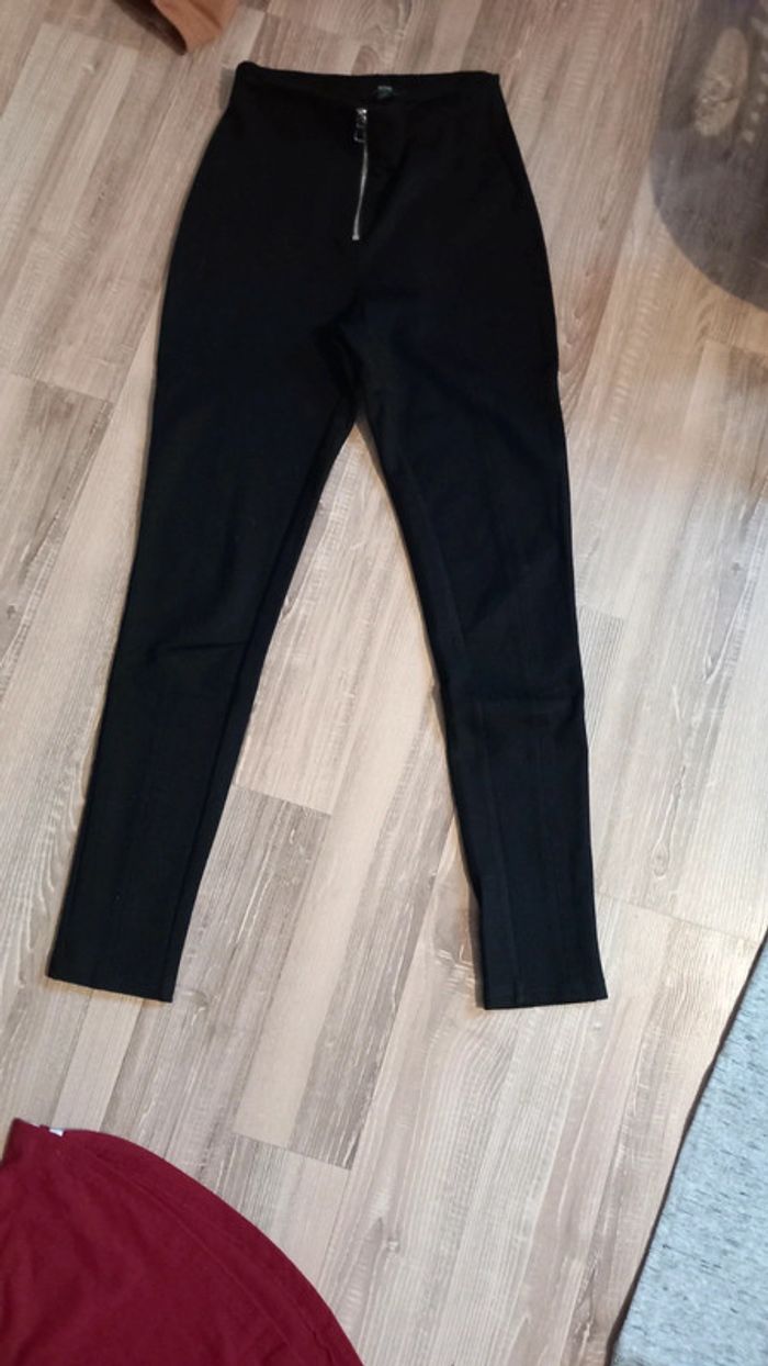 Pantalon noir tregging kiabi xxs tbe *