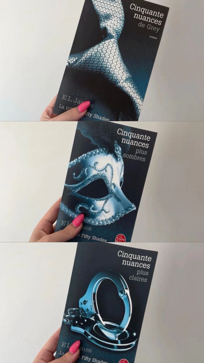 Lot de 3 livres