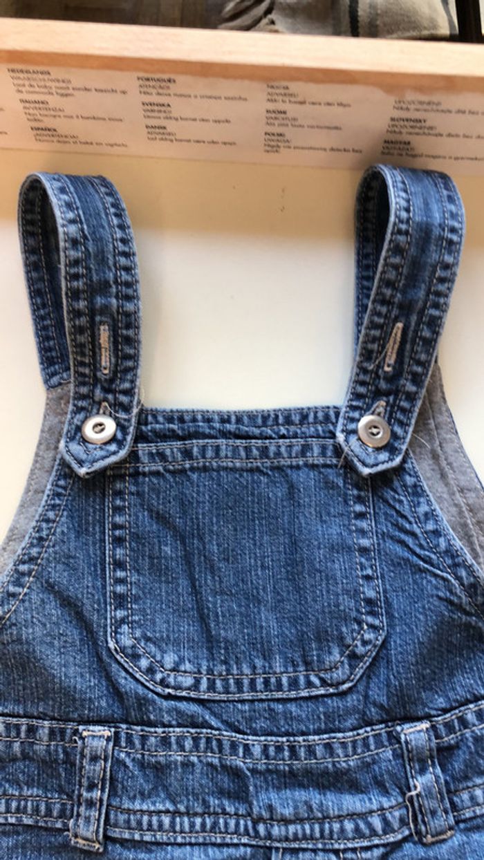 Salopette jean 12 mois dpam - photo numéro 2