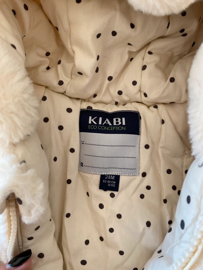 Veste à capuche toute douce comme neuve 24 mois - photo numéro 4