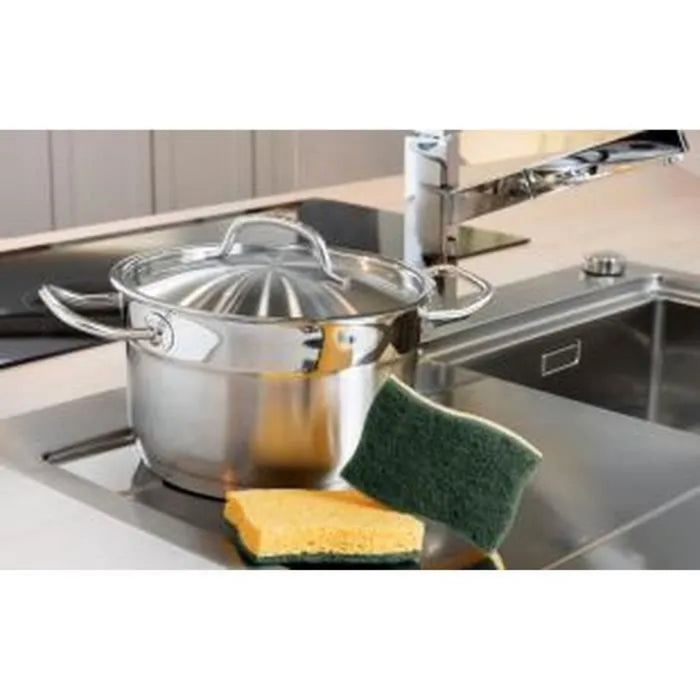 SCOTCH-BRITE Lot de 2 éponges grattantes efficacité longue durée - Vert - photo numéro 2