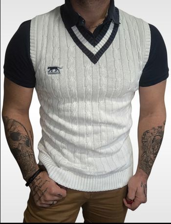 Pull sans manches Airness , taille L, col V, très bon état