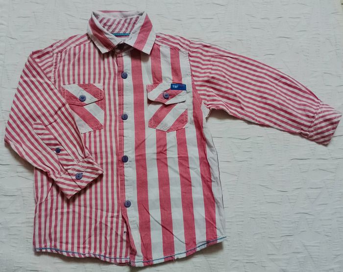 Teddy Brown factory chemise manches longues 4 ans