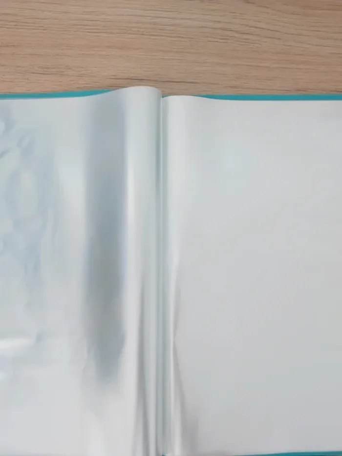 Porte-vue turquoise - A4 / 80 vues - photo numéro 3