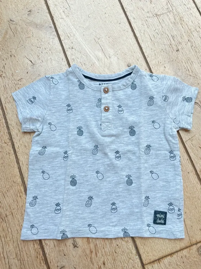Lot teeshirt 9 mois - photo numéro 4