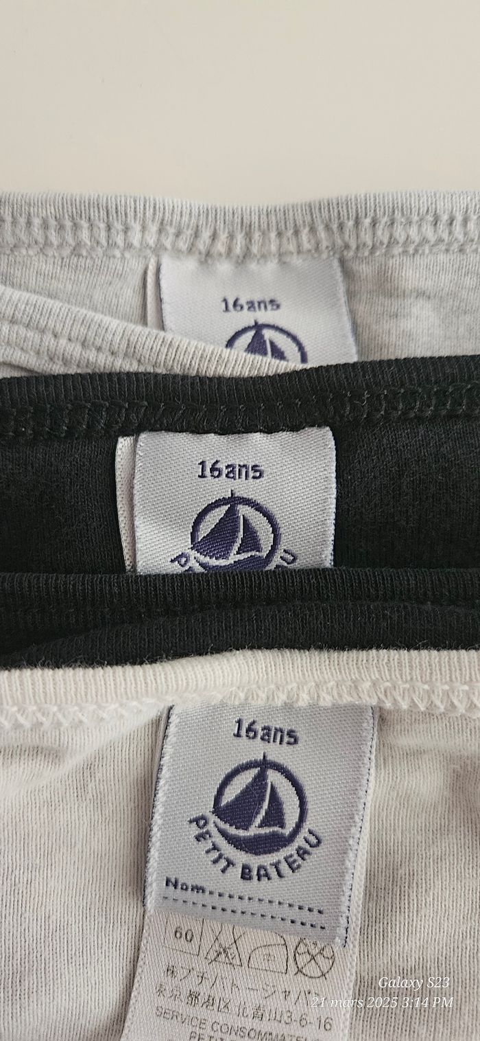 3 culottes petit bateau - photo numéro 2