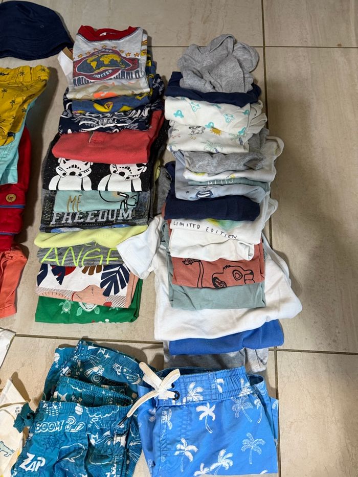 Lot vêtements bébé garçon été - photo numéro 2