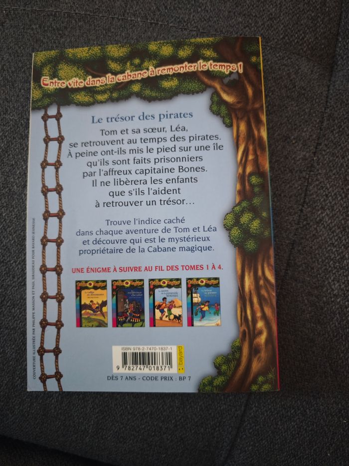Le trésor des Pirates tome 4 (La cabane magique) - photo numéro 2