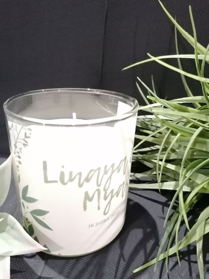 Bougie personnalisable - photo numéro 2