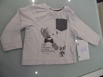 t-shirt manche longue 18 mois orchestra