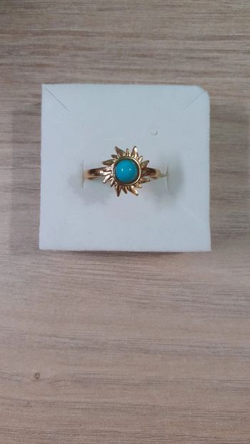 bague en turquoise