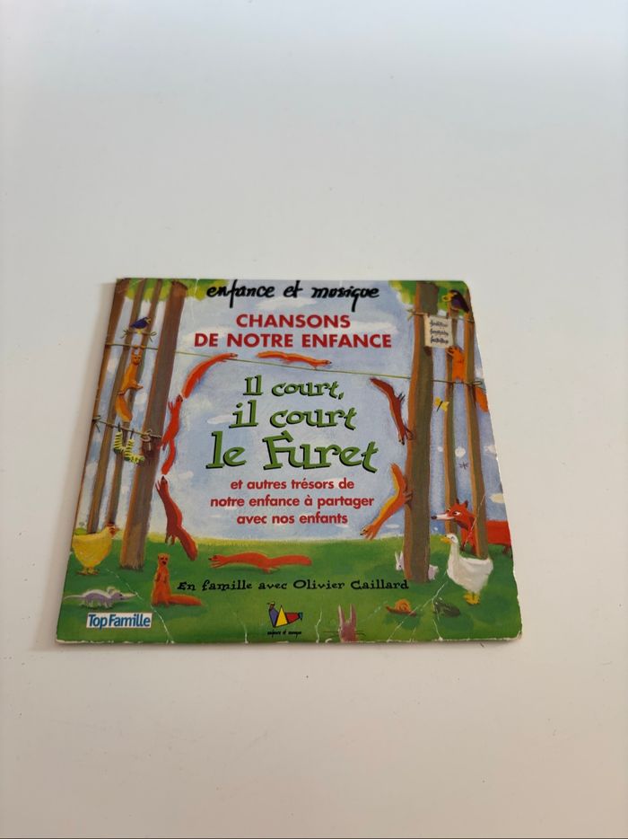 CD enfant - Chanson de notre enfance d’Olivier Caillard