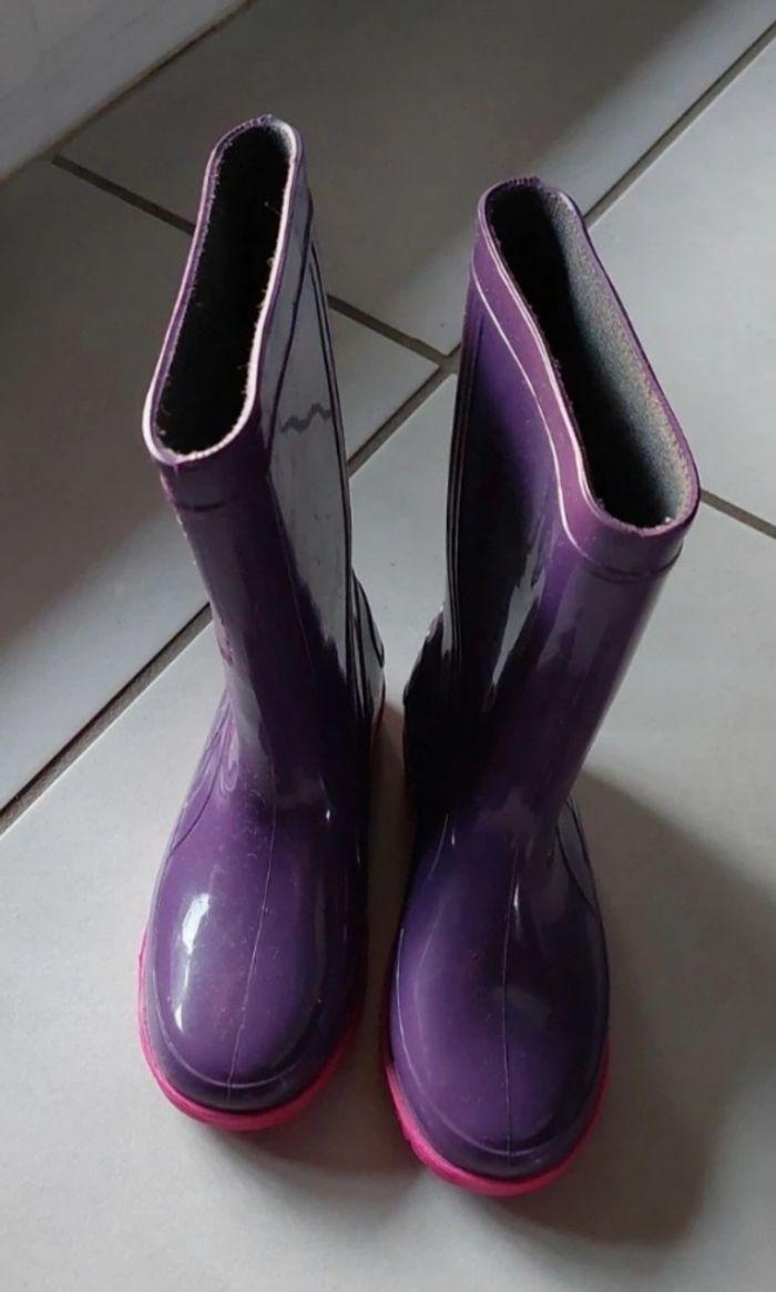 Bottes de pluie Taille 28 - photo numéro 2