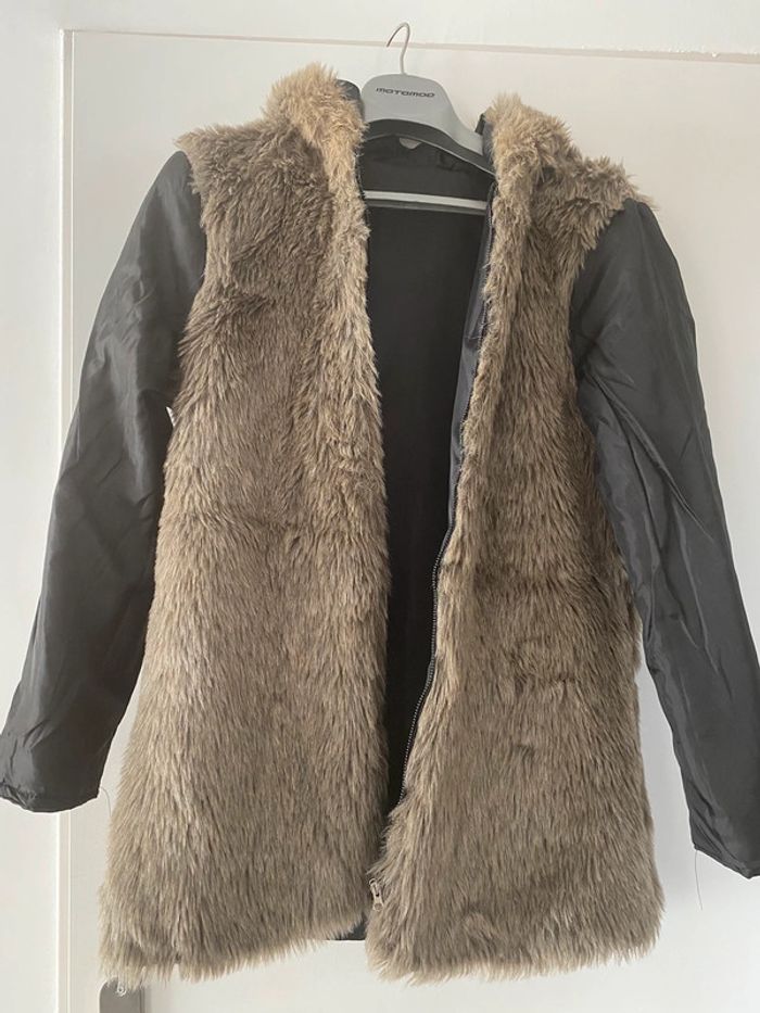 Veste mi fourrure Femme - photo numéro 2